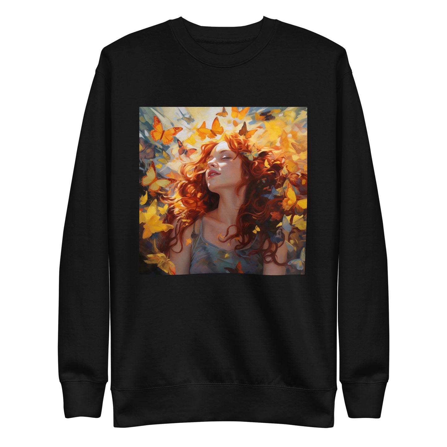 Butterfly Symphony Sweatshirt: Embrace the Poetry of Nature