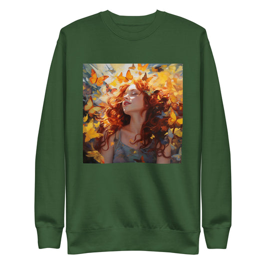 Butterfly Symphony Sweatshirt: Embrace the Poetry of Nature