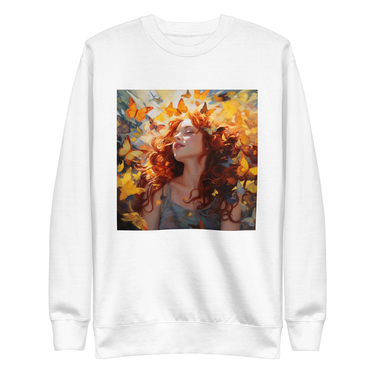 Butterfly Symphony Sweatshirt: Embrace the Poetry of Nature