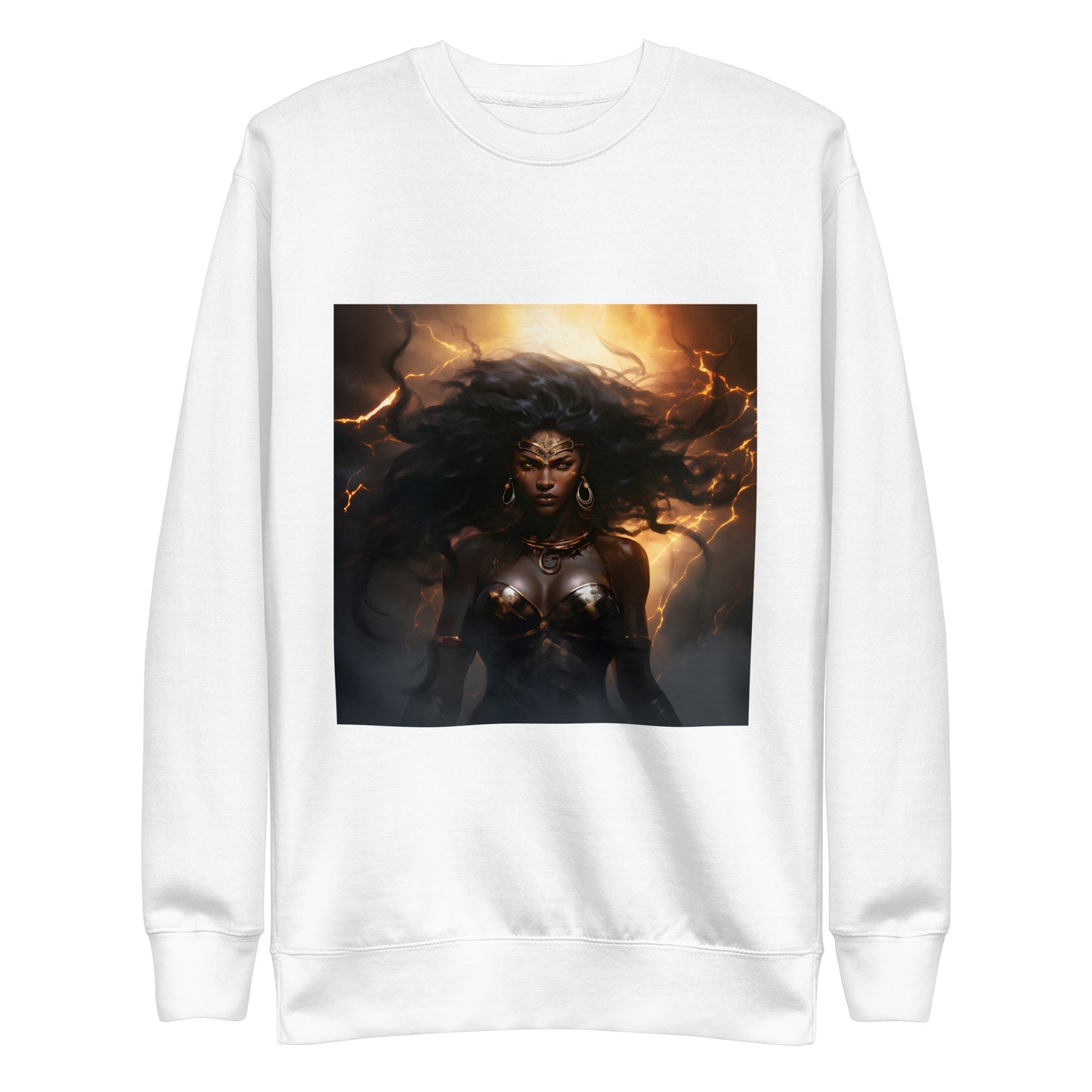 Sekhmet Divine Retribution Unisex Premium Sweatshirt